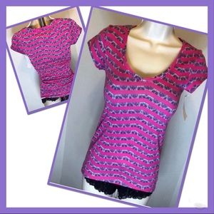 NWT ENERGIE SPANDEX TEE SHIRT